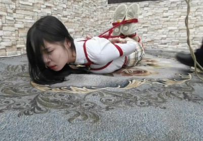 【HD飞天】新模特语涵口球加压舌口环驷马挣扎