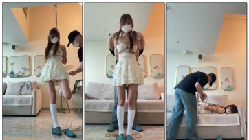 【年华】小骨头长筒袜捆绑