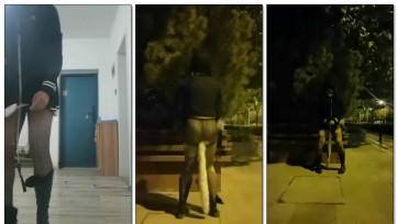 【hx0532】小男娘的多场景户外露出～最后在人来人往的路边快乐到失禁～公厕/公园/户外/尾巴/肛塞/失禁
