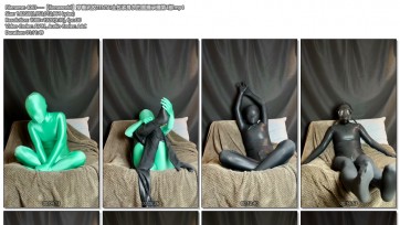 【fionaworld】穿着乳胶ZENTAI全包紧身衣的直播录播第4部