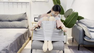 【默示录】新模小菲，胶带捆绑的体验~