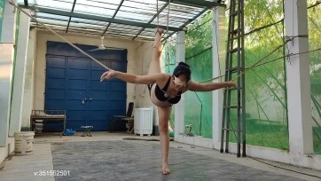 【一绳所爱】《丁艺农家院一字马悬吊》