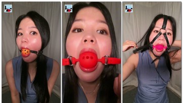 【菅原屋】无法诉说的湿润，口球自拍